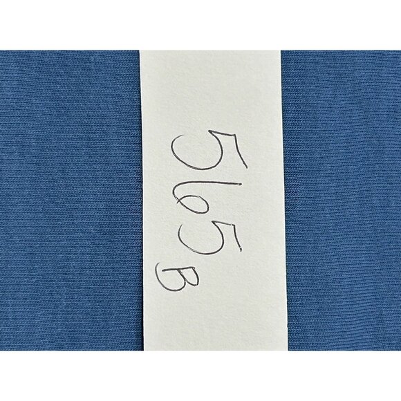 Blair Sleeveless Tank Top Blue Plus Sz 3XL Crewneck Cotton Blend Essentials - Picture 9 of 10